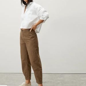 NWOT EVERLANE FATIGUE BARREL WALNUT SZ 2